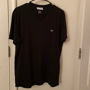 Black Lacoste T Shirt